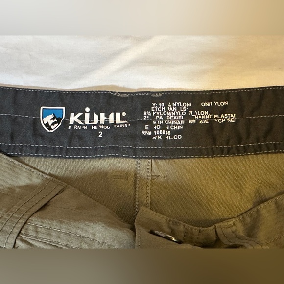 Kuhl Men's Tan Cargo Shorts - Picture 6 of 6